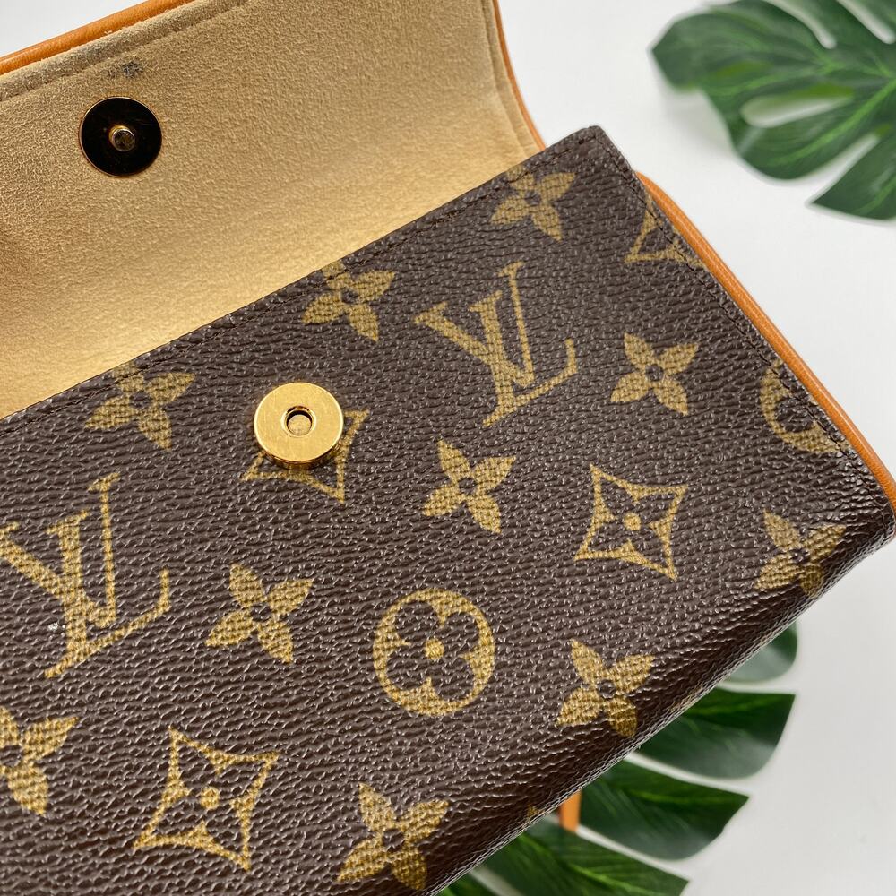 Louis Vuitton Florentine Waist Belt Bum Bag Monogram Crossbody Shoulder Clutch - Picture 11 of 16